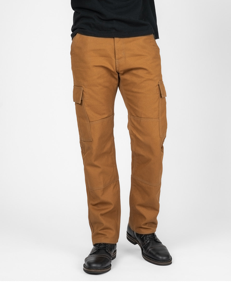 IH-743-BRN - 17oz Duck Cargo Pants - Brown