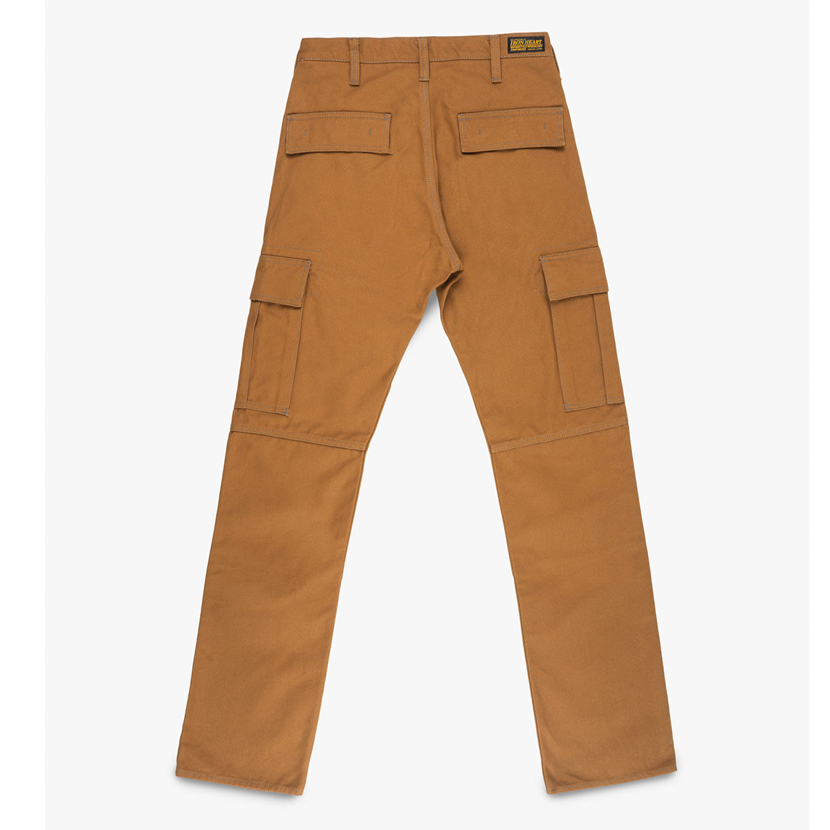 IH-743-BRN - 17oz Duck Cargo Pants - Brown – IRON HEART GERMANY