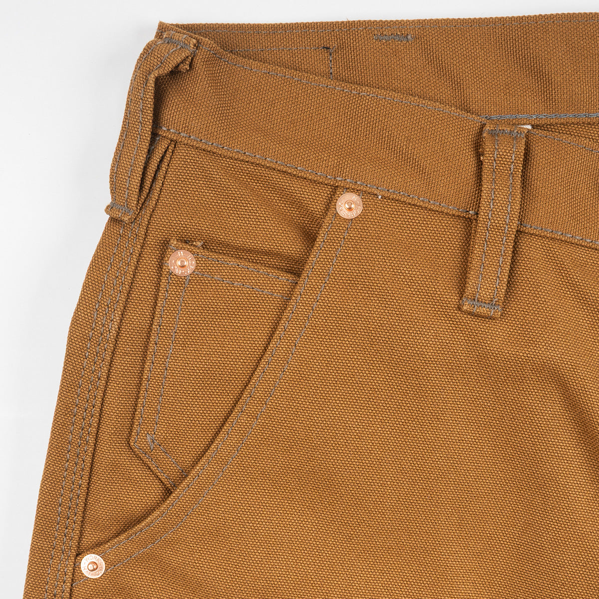 IH-743-BRN - 17oz Duck Cargo Pants - Brown