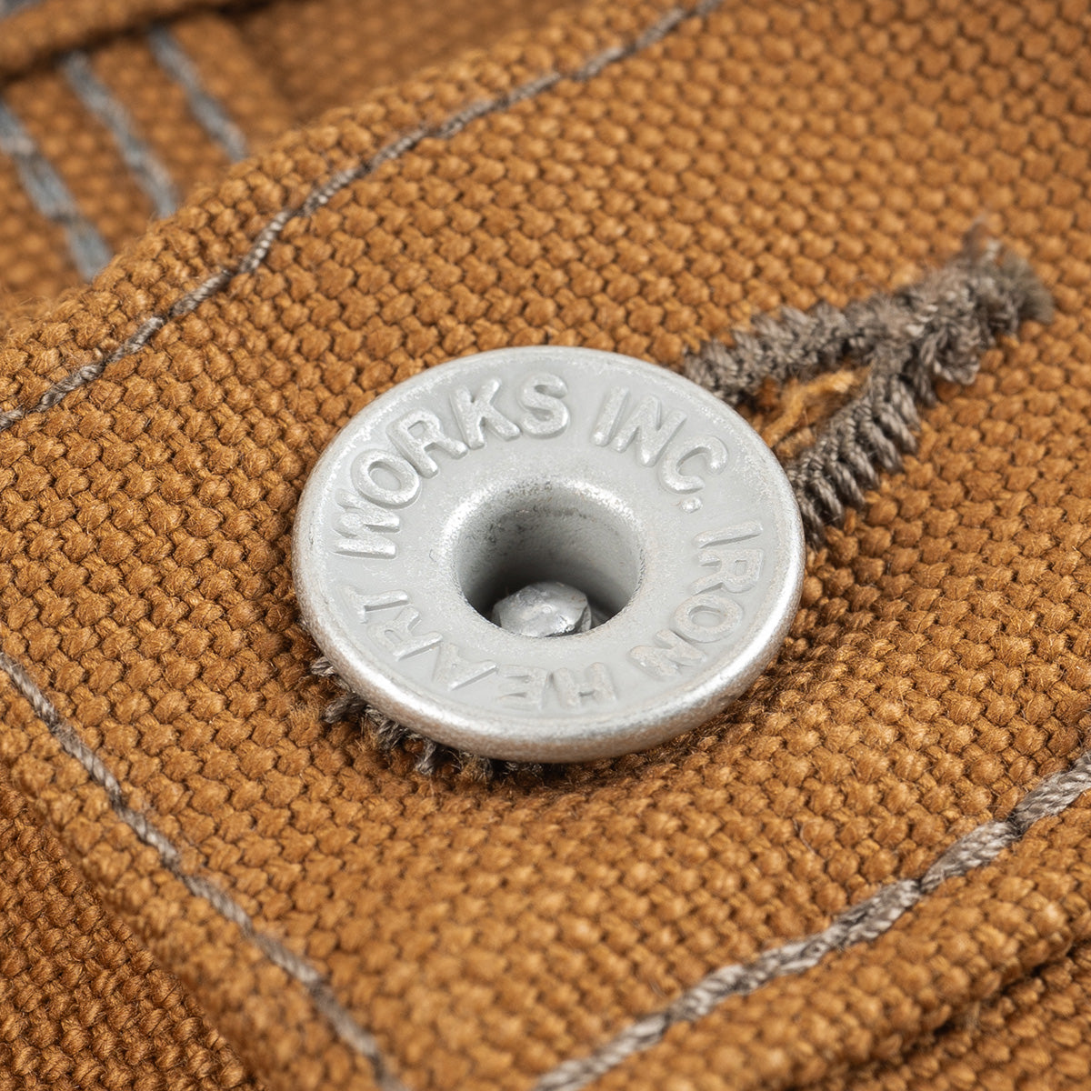 IH-743-BRN - 17oz Duck Cargo Pants - Brown