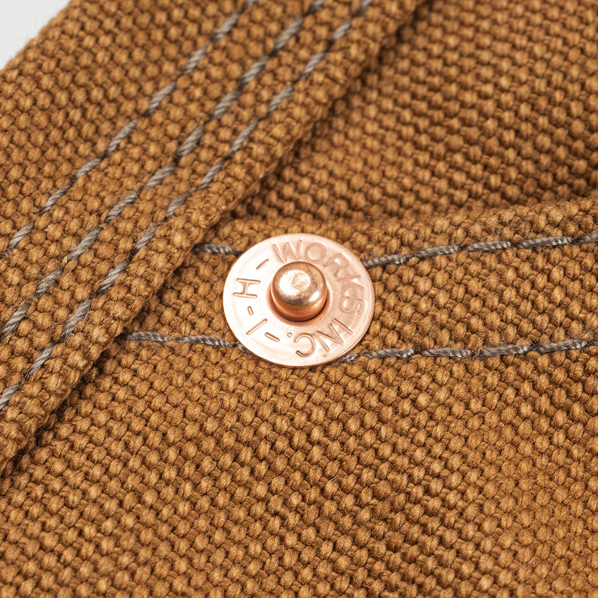 IH-743-BRN - 17oz Duck Cargo Pants - Brown