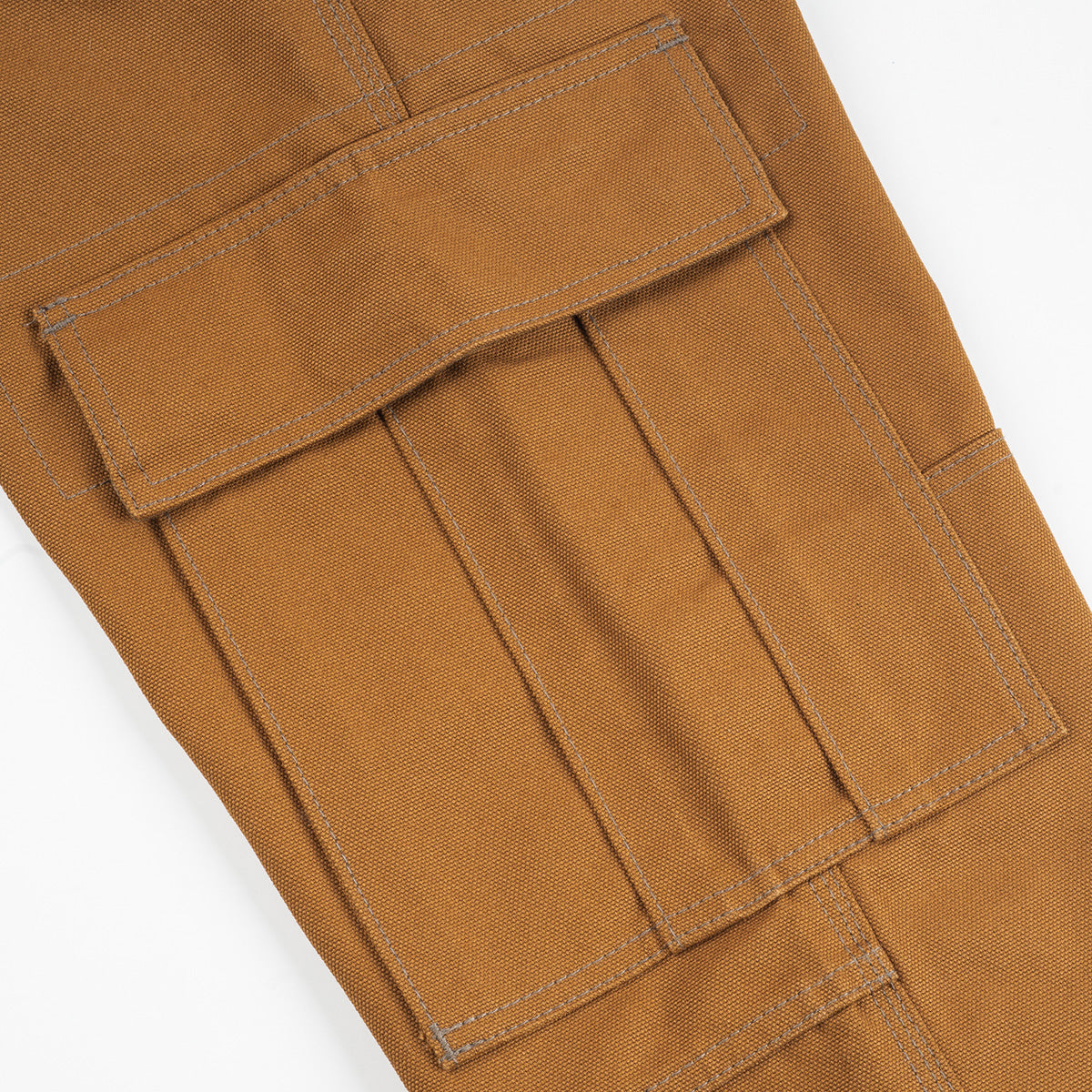 IH-743-BRN - 17oz Duck Cargo Pants - Brown