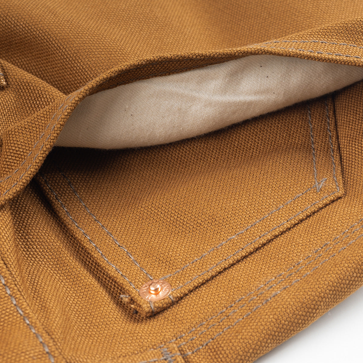 IH-743-BRN - 17oz Duck Cargo Pants - Brown