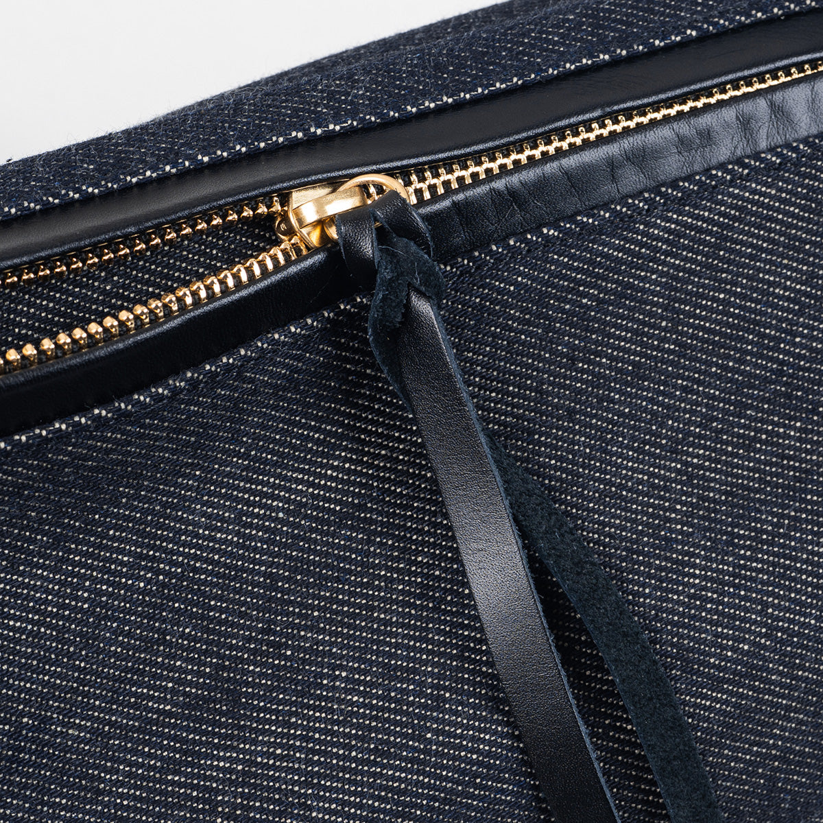 IHE-37-IND - 21oz Denim Waist Bag - Indigo