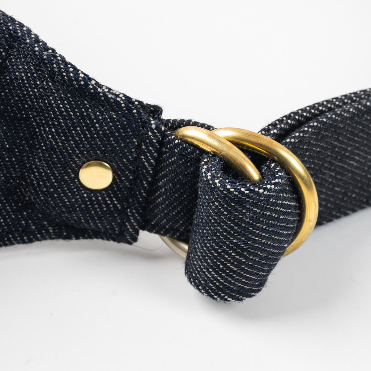 IHE-37-IND - 21oz Denim Waist Bag - Indigo