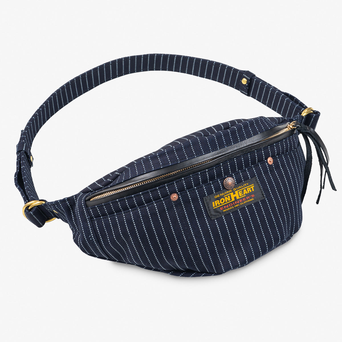 IHE-37-INDW - 12oz Wabash Waist Bag - Indigo – IRON HEART GERMANY