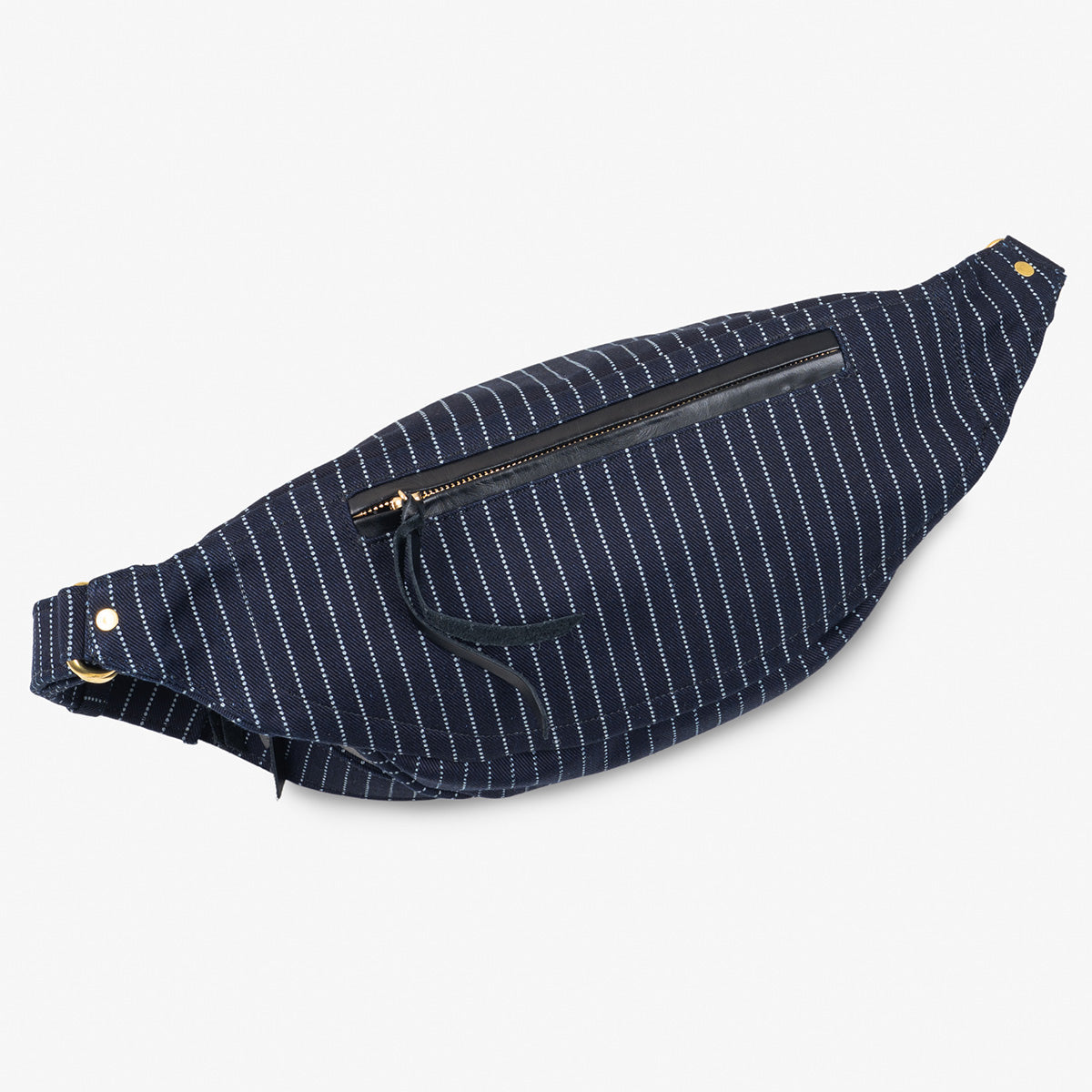 IHE-37-INDW - 12oz Wabash Waist Bag - Indigo
