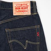 IH-1955S-142 - 14oz Selvedge Denim "1955" Vintage Tapered Cut Jeans - Indigo