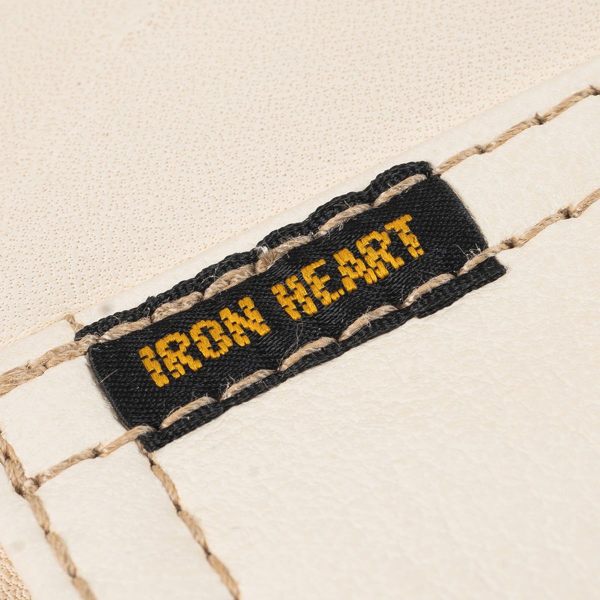 IHSB-PR-NAT - Iron Heart X Simmons Bilt Horsehide Western Shirt - The Pale Rider - Natural