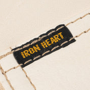 IHSB-PR-NAT - Iron Heart X Simmons Bilt Horsehide Western Shirt - The Pale Rider - Natural