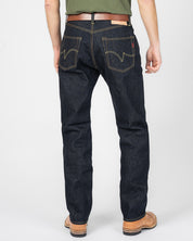 IH-1955S-142 - 14oz Selvedge Denim "1955" Vintage Tapered Cut Jeans - Indigo