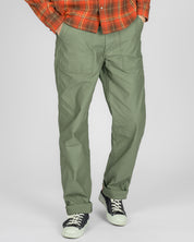 IH-751-ODG - FW26 - 9oz Organic Cotton Back Sateen Baker’s Pants - Olive Drab Green