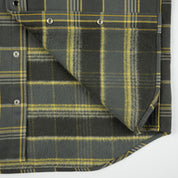 IHSH-461-GRY - FW26 - Ultra Heavy Flannel Check Western Shirt - Grey