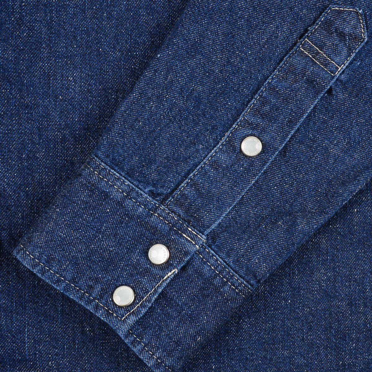 IHSH-448-IND - FW26 - 7oz Recycled Cotton Denim Western Shirt - Indigo