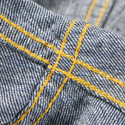IHSH-448-IND - FW26 - 7oz Recycled Cotton Denim Western Shirt - Indigo