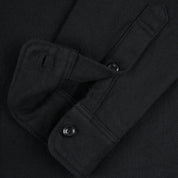 IHSH-460-BLK - FW26 - Ultra Heavy Flannel Herringbone Work Shirt - Black