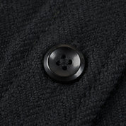 IHSH-460-BLK - FW26 - Ultra Heavy Flannel Herringbone Work Shirt - Black