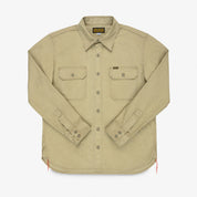 IHSH-449-KHA - FW26 - 8oz Military Work Shirt - Khaki