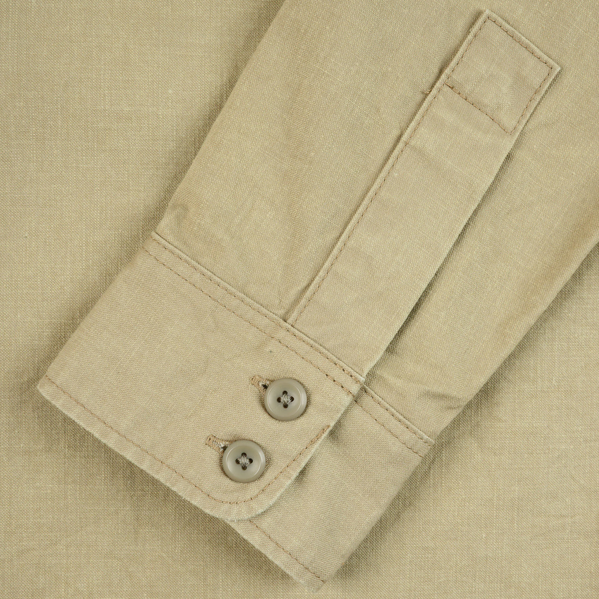 IHSH-449-KHA - FW26 - 8oz Military Work Shirt - Khaki