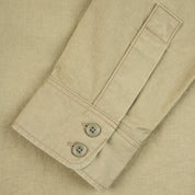 IHSH-449-KHA - FW26 - 8oz Military Work Shirt - Khaki