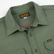 IHSH-449-GRN - FW26 - 8oz Military Work Shirt - Green
