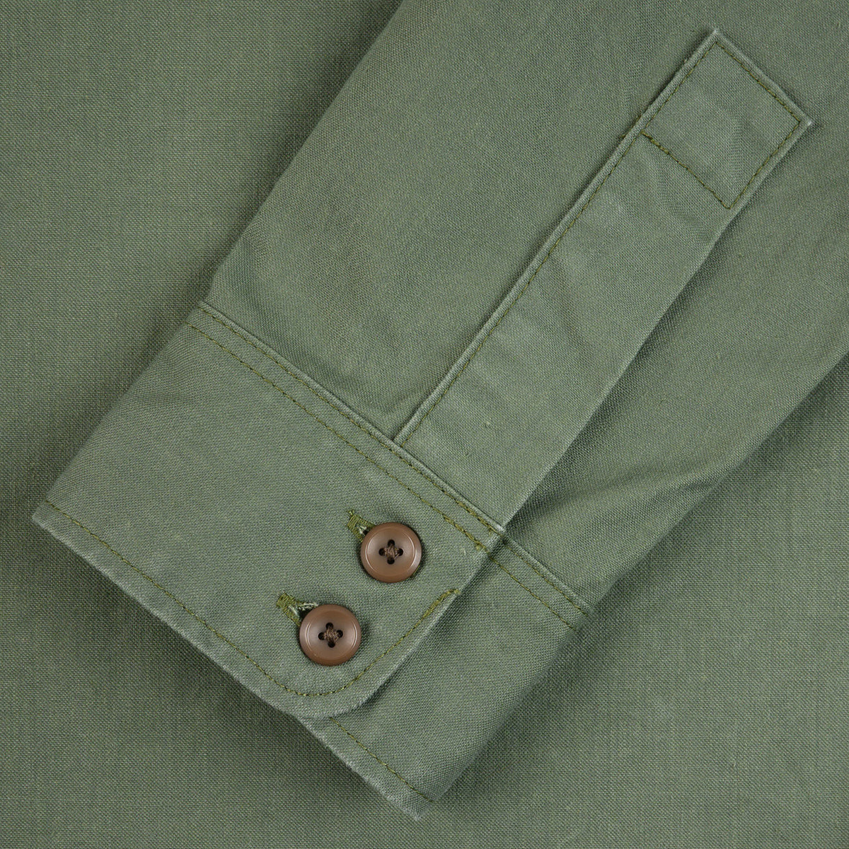 IHSH-449-GRN - FW26 - 8oz Military Work Shirt - Green