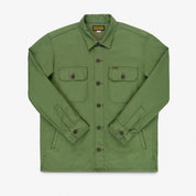 IHSH-451-ODG - FW26 - 9oz Cotton Sateen Military CPO Shirt - Olive Drab Green