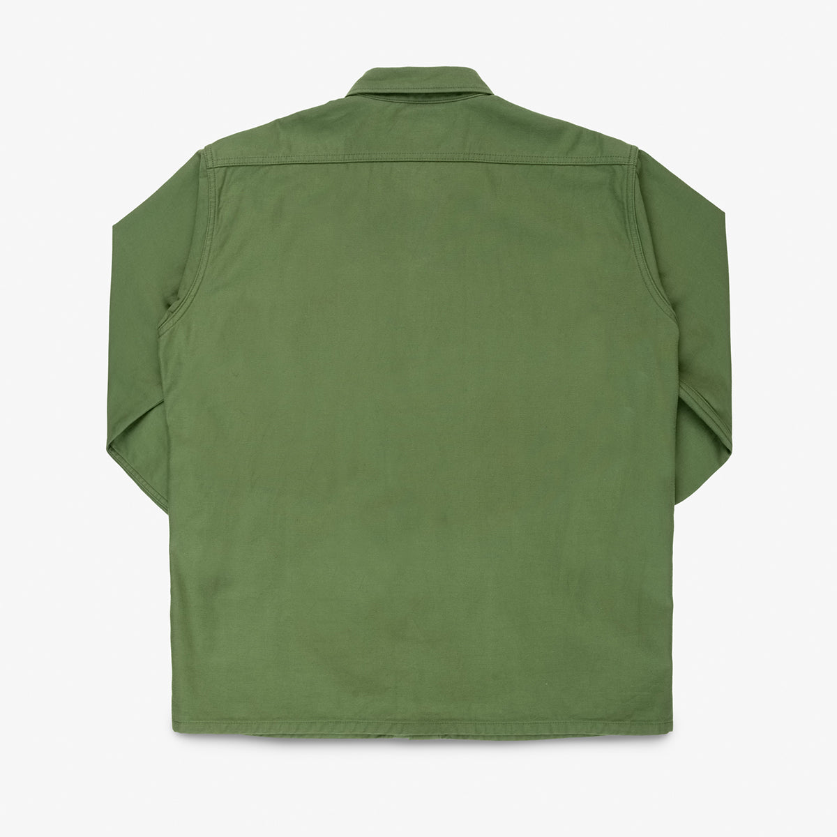 IHSH-451-ODG - FW26 - 9oz Cotton Sateen Military CPO Shirt - Olive Drab Green