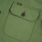 IHSH-451-ODG - FW26 - 9oz Cotton Sateen Military CPO Shirt - Olive Drab Green