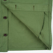 IHSH-451-ODG - FW26 - 9oz Cotton Sateen Military CPO Shirt - Olive Drab Green