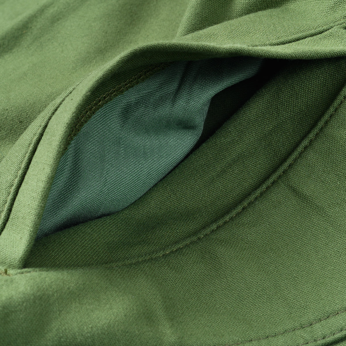 IHSH-451-ODG - FW26 - 9oz Cotton Sateen Military CPO Shirt - Olive Drab Green