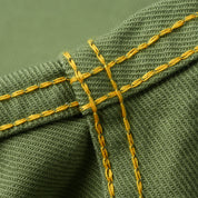 IHSH-454-ODG - FW26 - 11oz Military Serge Western Shirt - Olive Drab Green