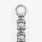 IHSI-02 - "Motorcycle Chain" Bracelet Sterling Silver