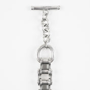 IHSI-02 - "Motorcycle Chain" Bracelet Sterling Silver
