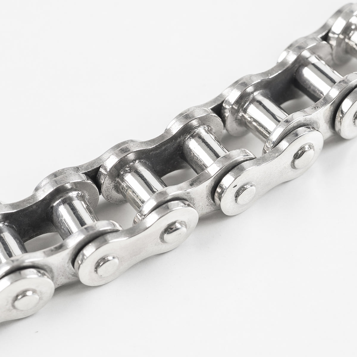 IHSI-02 - "Motorcycle Chain" Bracelet Sterling Silver