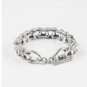 IHSI-02 - "Motorcycle Chain" Bracelet Sterling Silver