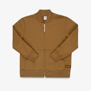 IHSW-85-BRN - FW-26 - 14oz Ultra Heavyweight Loopwheel Zip Up Award Sweater - Brown