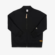 IHSW-85-BLK - FW-26 - 14oz Ultra Heavyweight Loopwheel Zip Up Award Sweater - Black