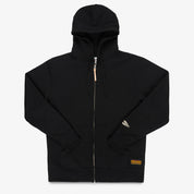 IHSW-82L-BLK - FW26 - 14oz Ultra Heavyweight Loopwheel Zip Up Hoodie - Black