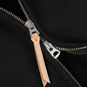 IHSW-82L-BLK - FW26 - 14oz Ultra Heavyweight Loopwheel Zip Up Hoodie - Black