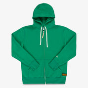 IHSW-82L-GRN - FW26 - 14oz Ultra Heavyweight Loopwheel Zip Up Hoodie - Green