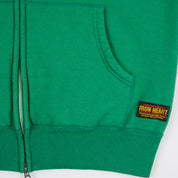 IHSW-82L-GRN - FW26 - 14oz Ultra Heavyweight Loopwheel Zip Up Hoodie - Green