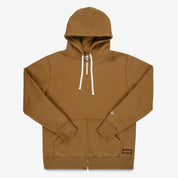 IHSW-72-BRN - FW26 - 14oz Ultra Heavyweight Loopwheel Zip Up Hoodie - Brown