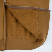 IHSW-72-BRN - FW26 - 14oz Ultra Heavyweight Loopwheel Zip Up Hoodie - Brown