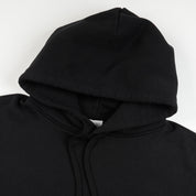 IHSW-84-BLK - FW26 -  Printed 14oz Ultra Heavyweight Loopwheel Cotton Hoodie - Black