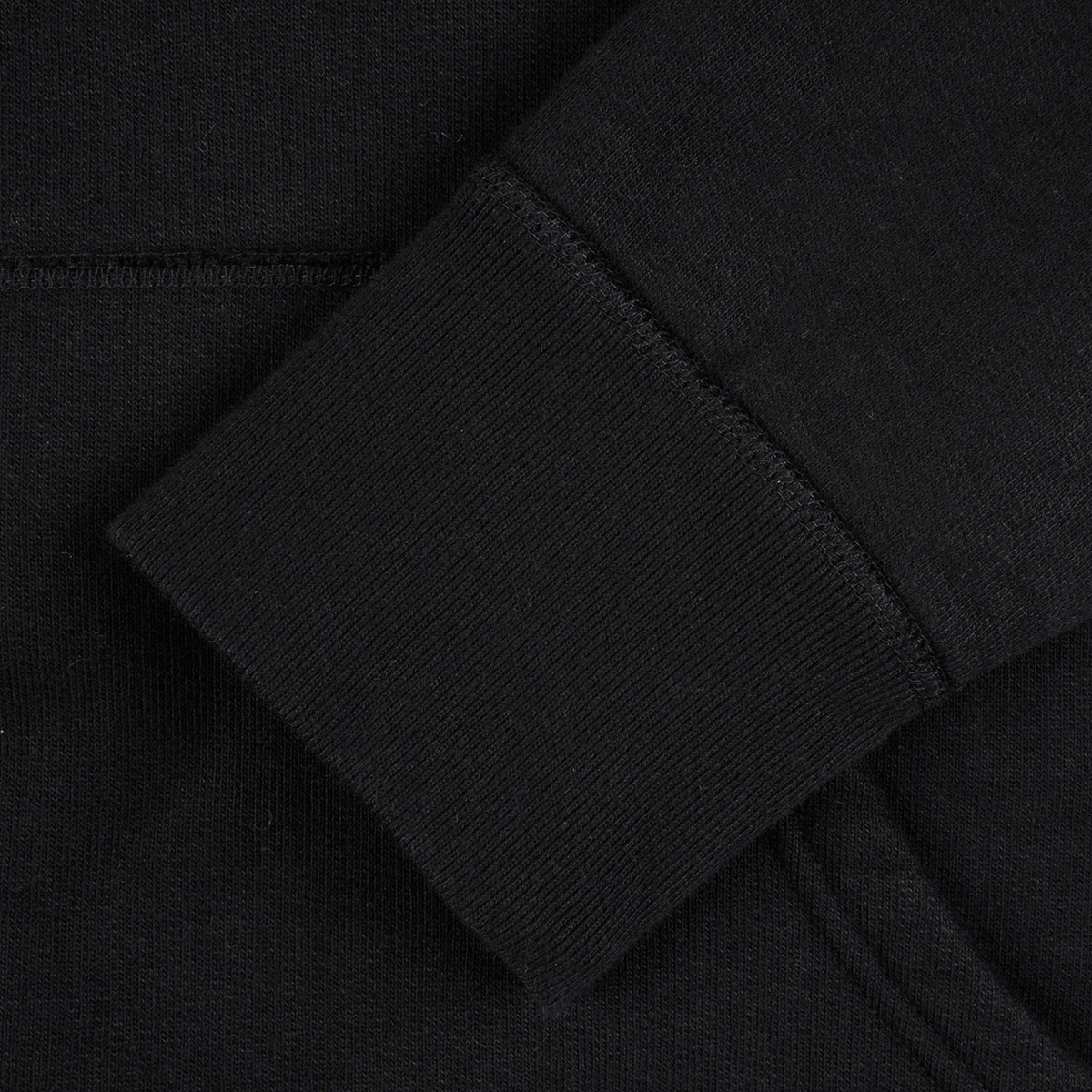 IHSW-84-BLK - FW26 -  Printed 14oz Ultra Heavyweight Loopwheel Cotton Hoodie - Black
