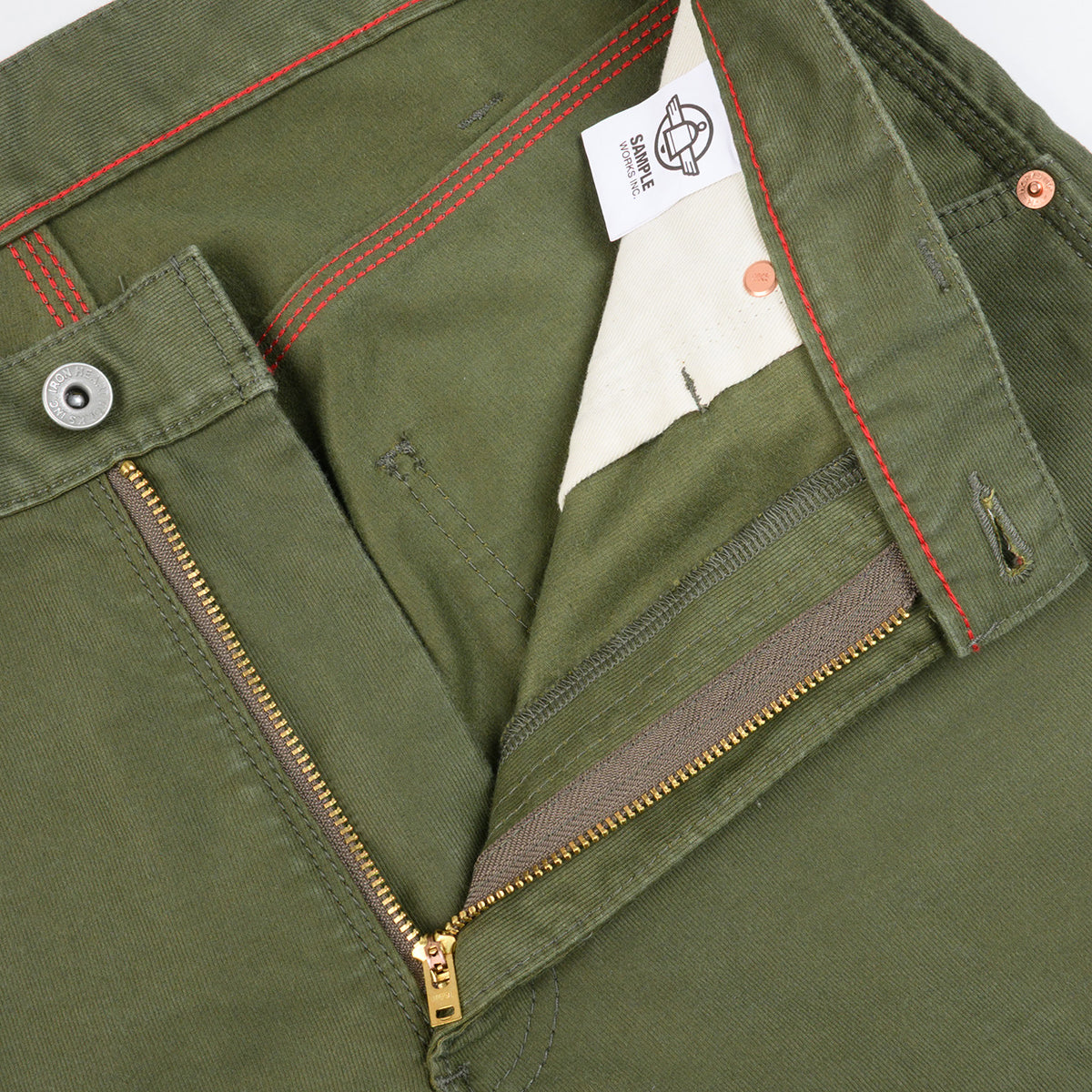 IH-833-ODG - FW26 - 12oz Whipcord Painter’s Pants - Olive Drab Green