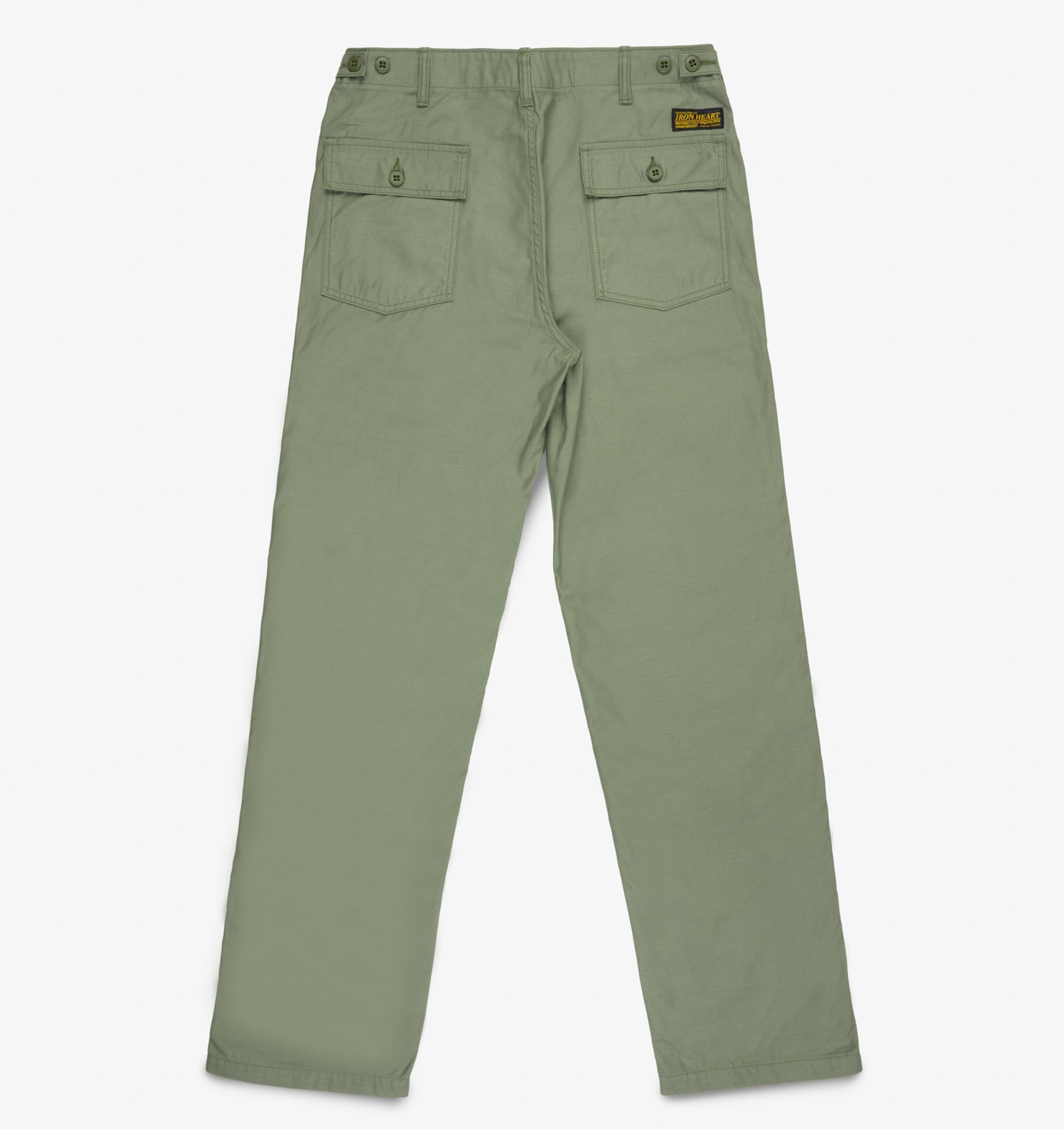 IH-751-ODG - FW26 - 9oz Organic Cotton Back Sateen Baker’s Pants - Olive Drab Green