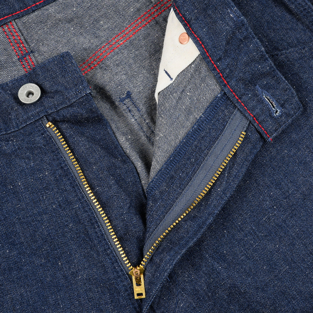 IH-832-IND - FW26 - 10oz Cotton/Hemp Denim Painter’s Pants - Indigo