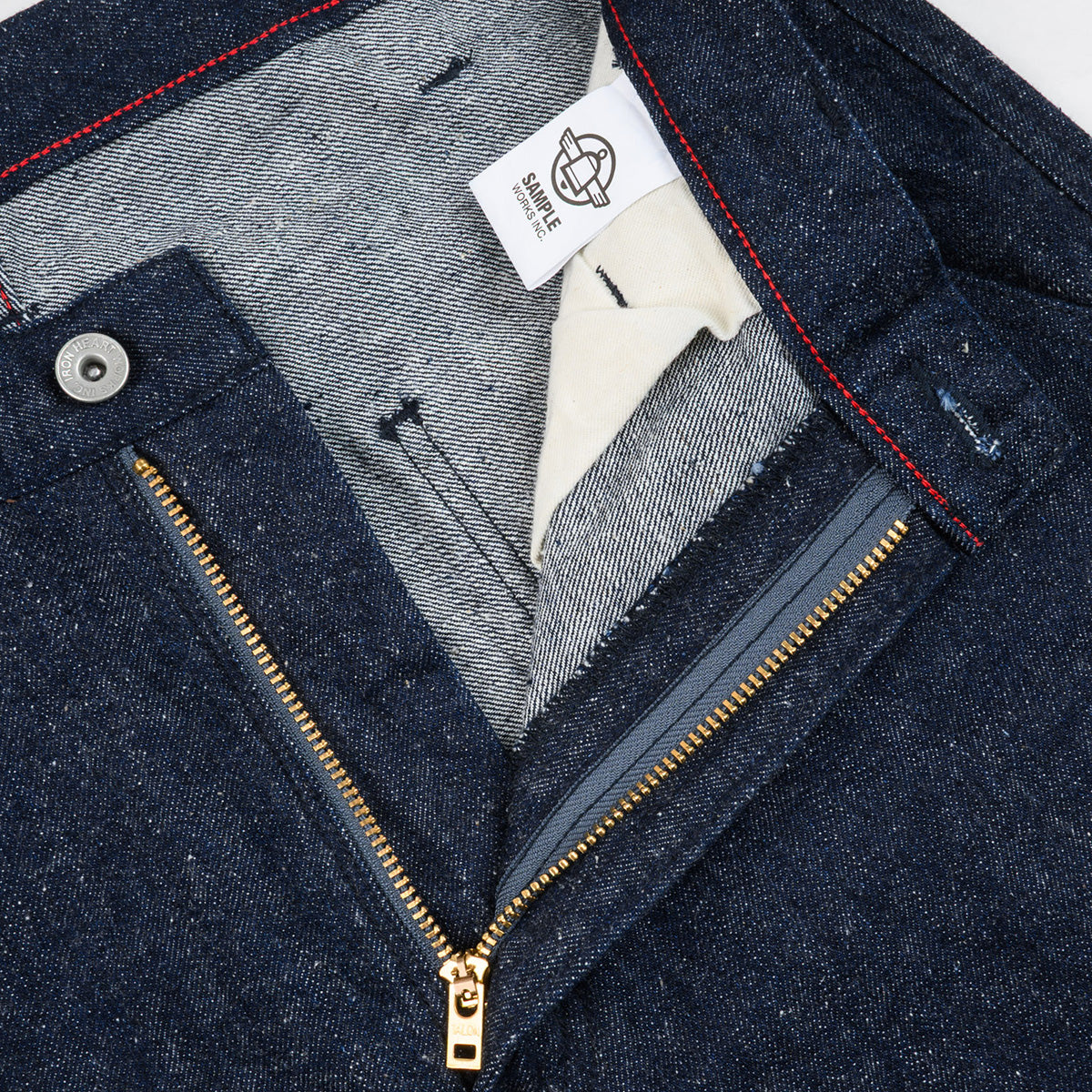 IH-750-IND - FW26 - 12oz Recycled Cotton Denim Wide Work Pants - Indigo